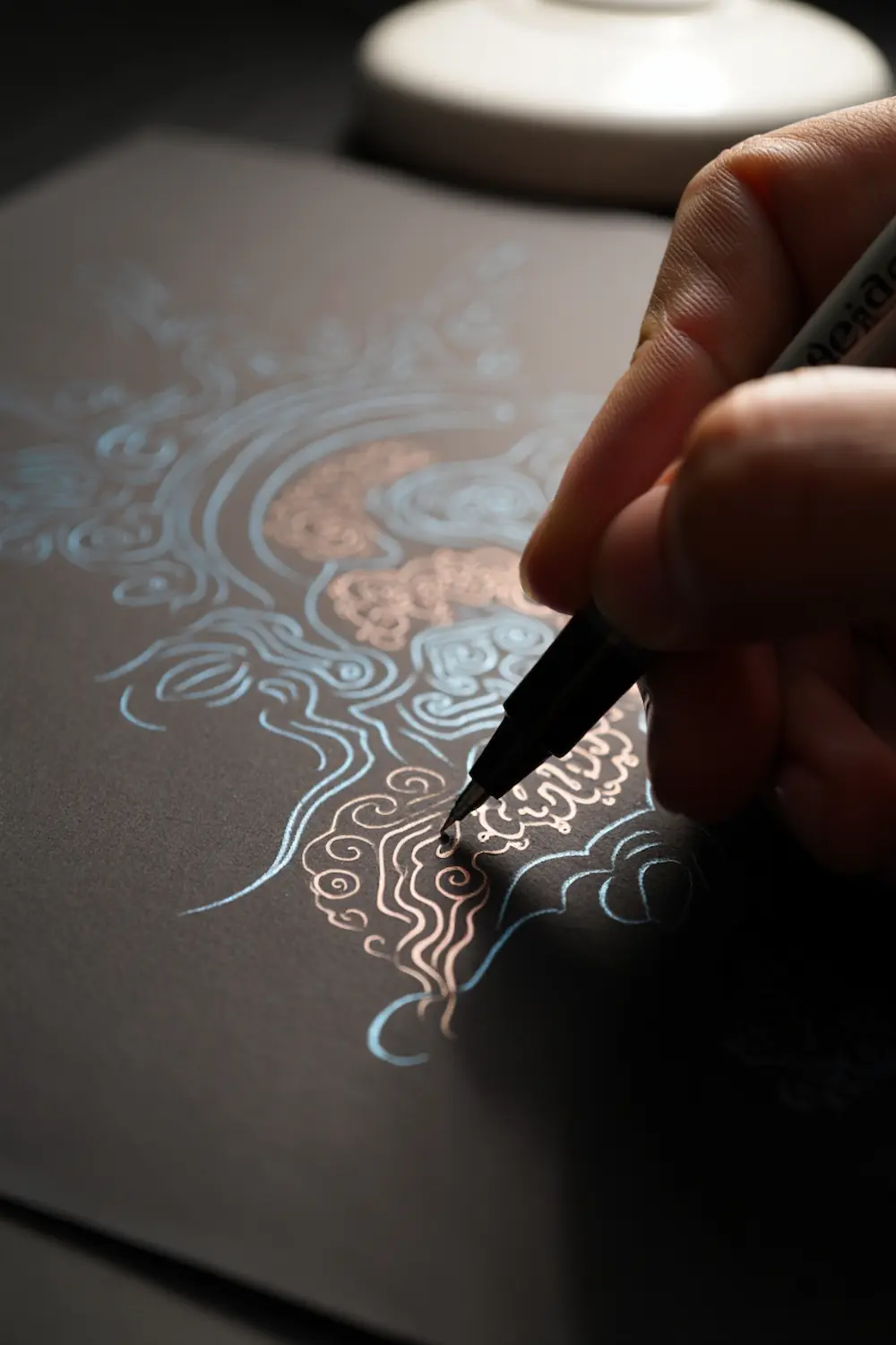 Doodling Your Way to Calm: Simple Creative Acts for Restless Minds | NeurodiverseNights Blog illustration