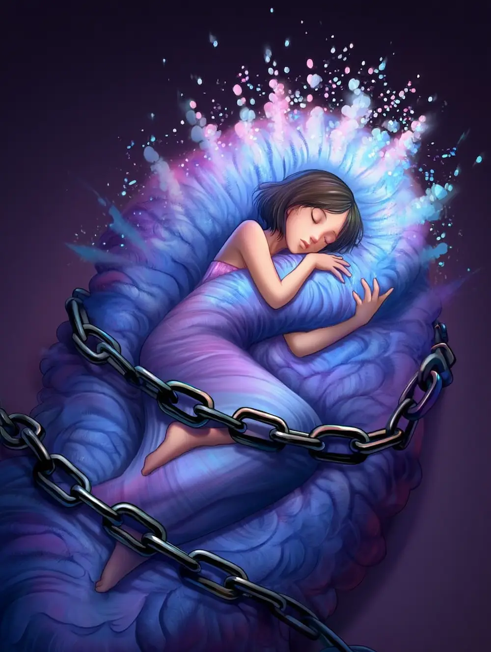 Finding Your "Permission to Rest": Challenging Productivity Guilt | NeurodiverseNights Blog illustration
