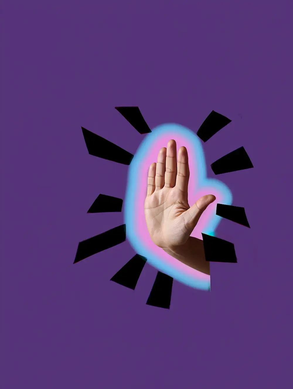 The Gentle Art of Saying No (To Preserve Your Calm) | NeurodiverseNights Blog illustration