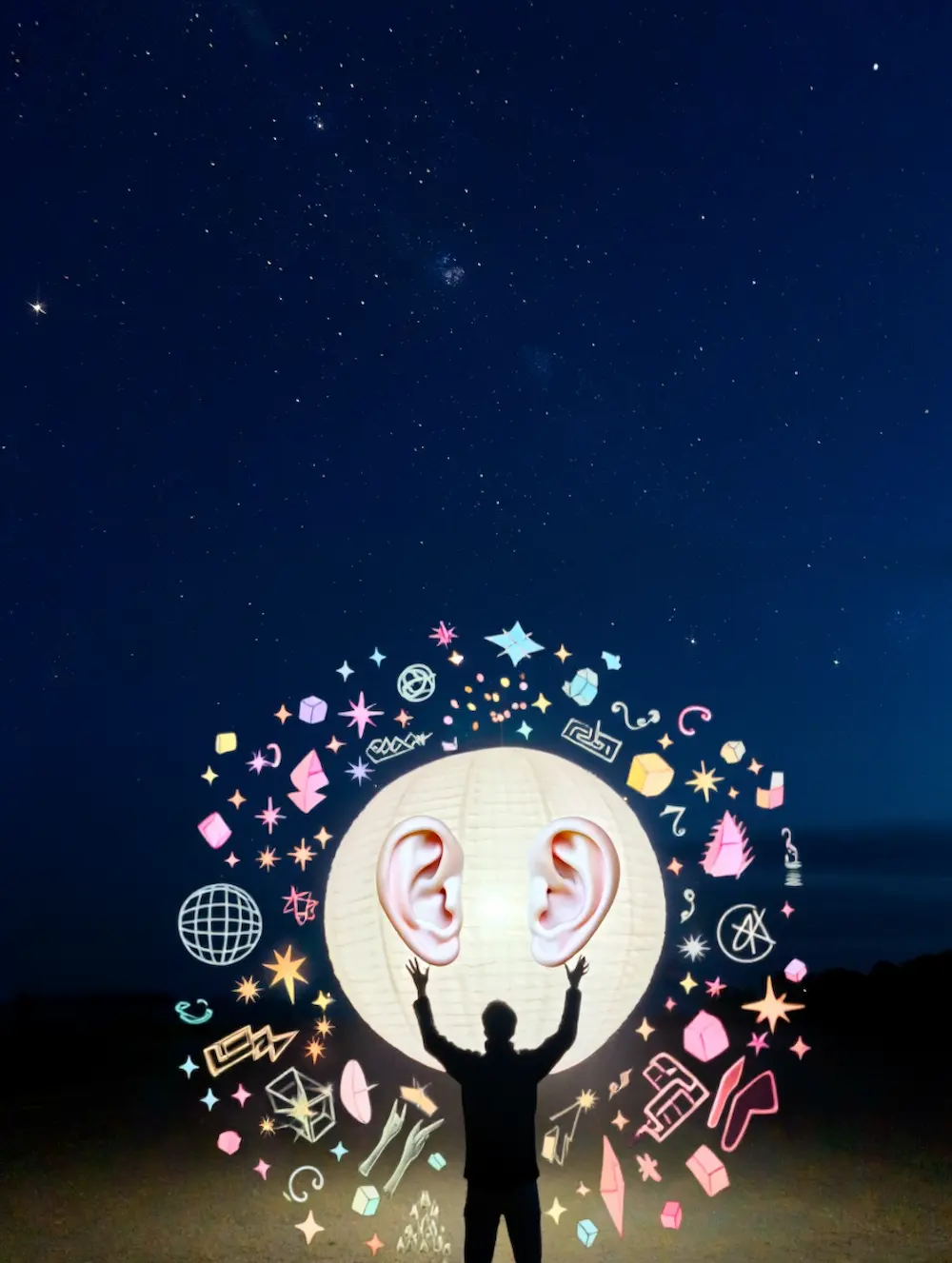 Info-Dumping as Joyful Expression: Calm in Sharing Knowledge | NeurodiverseNights Blog illustration