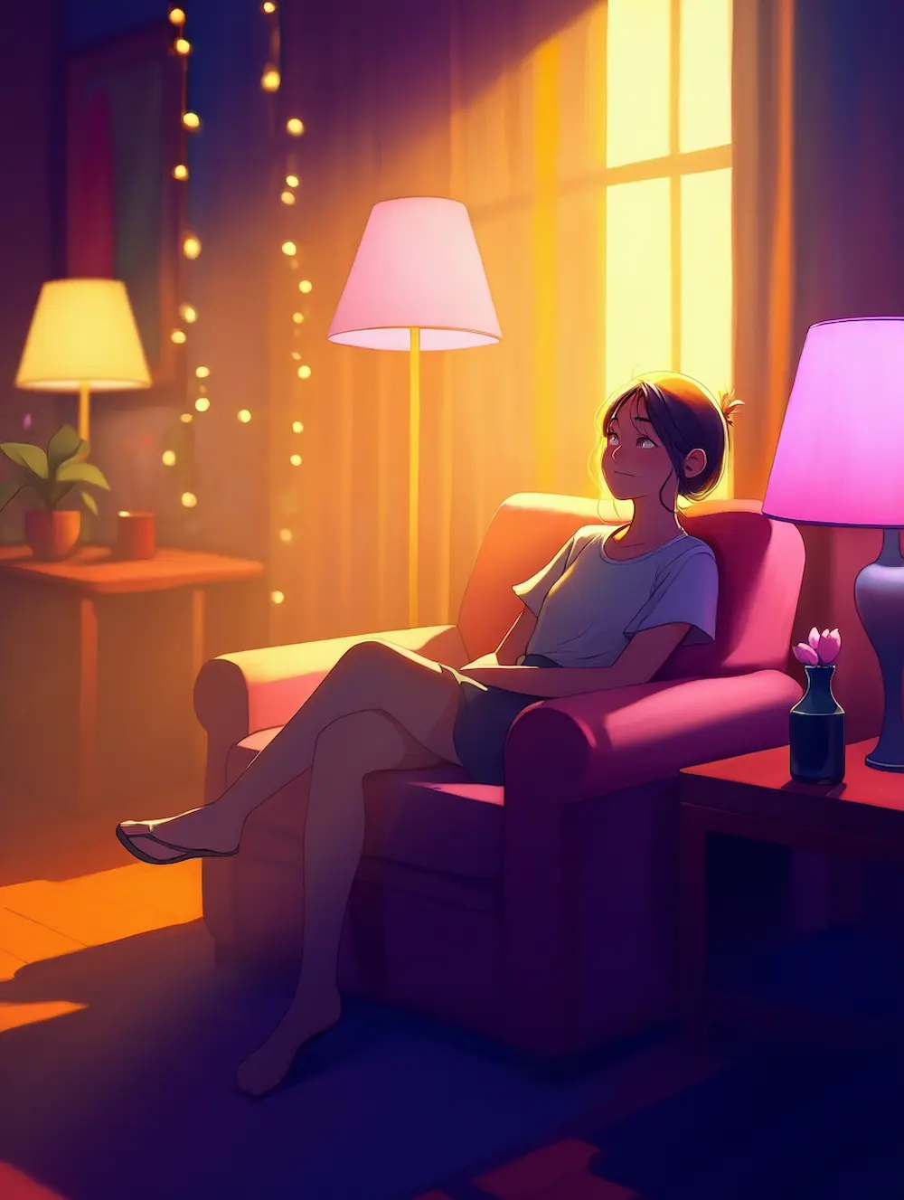 Light Sensitivity Savvy: Gentle Ways to Manage Photophobia | NeurodiverseNights Blog illustration