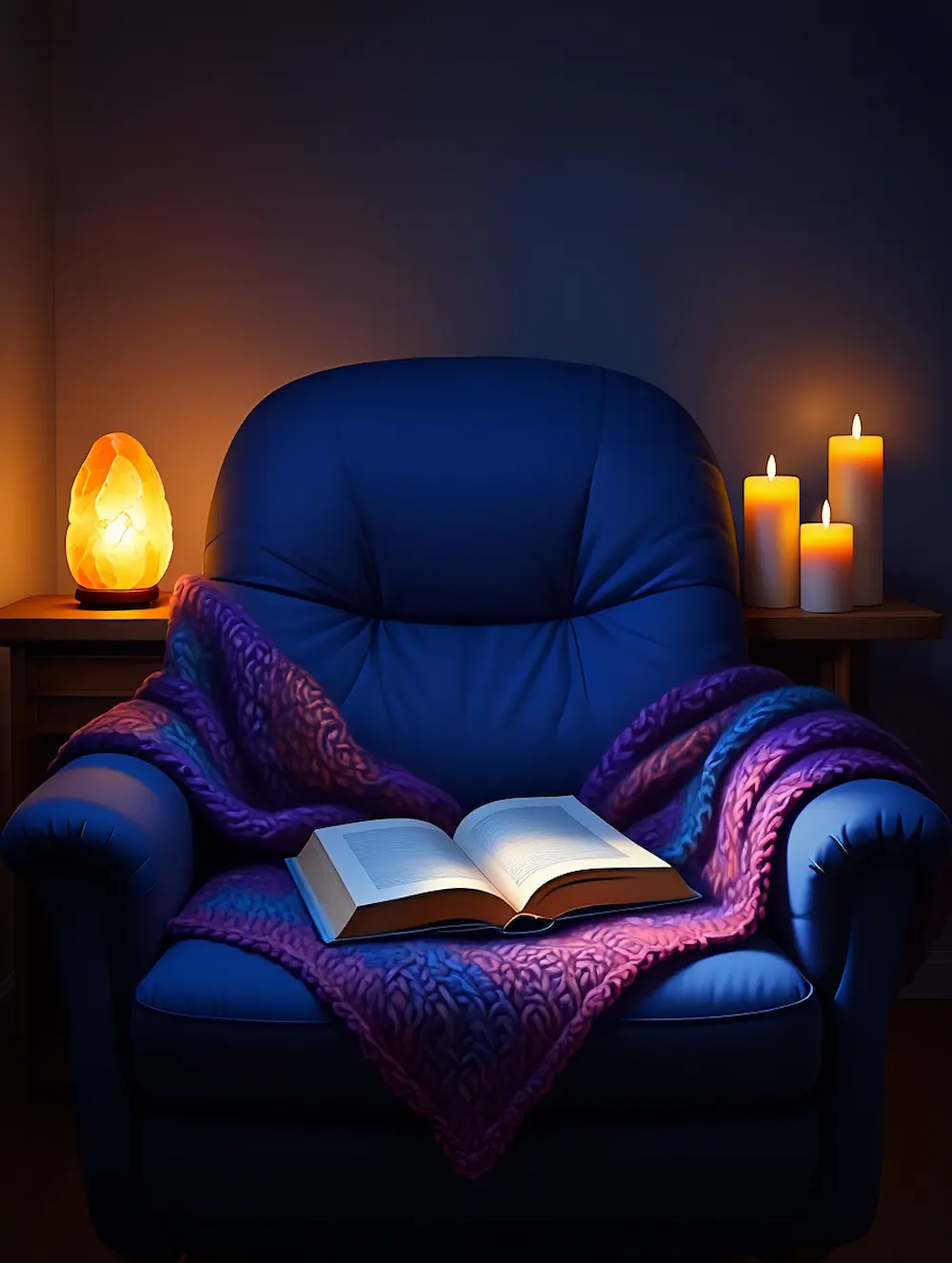 Low-Tech Relaxation: Finding Calm Away From Screens | NeurodiverseNights Blog illustration