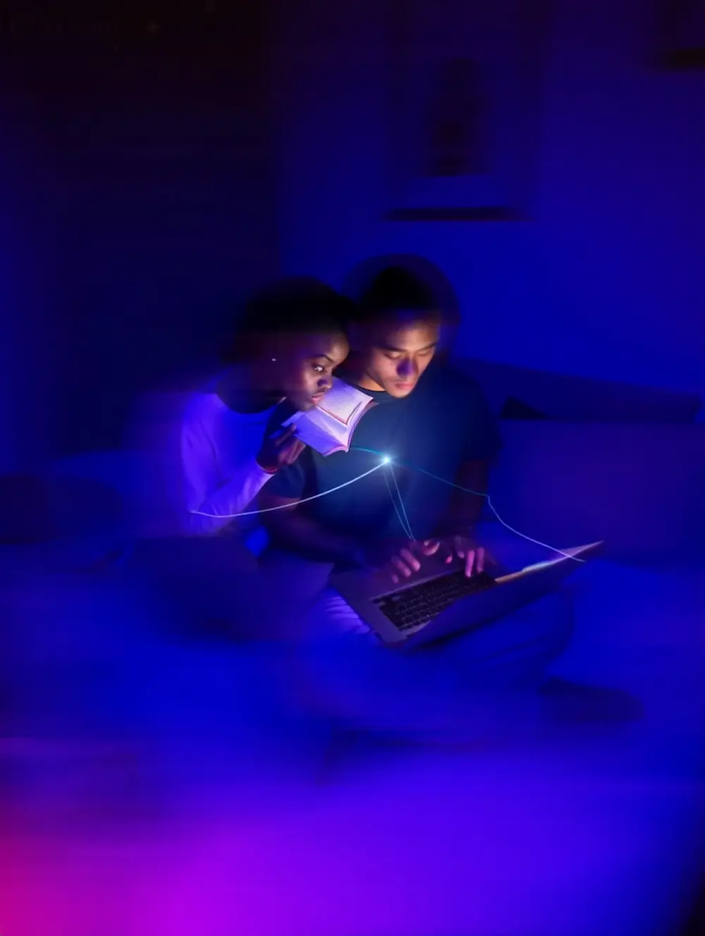 The Beauty of Parallel Play for Adults: Connecting Quietly | NeurodiverseNights Blog illustration