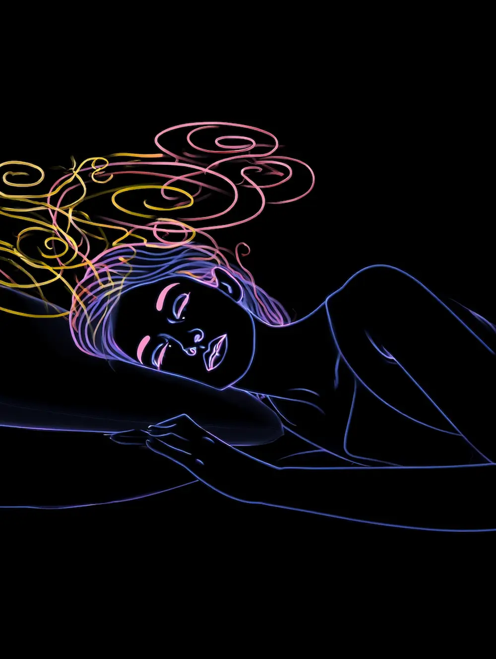 &quot;Tired but Wired&quot;: Understanding the Neurodivergent Energy Paradox | NeurodiverseNights Blog illustration