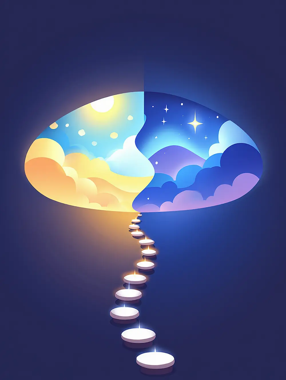 Transition Troubles: Gentle Strategies for Shifting Gears Smoothly | NeurodiverseNights Blog illustration